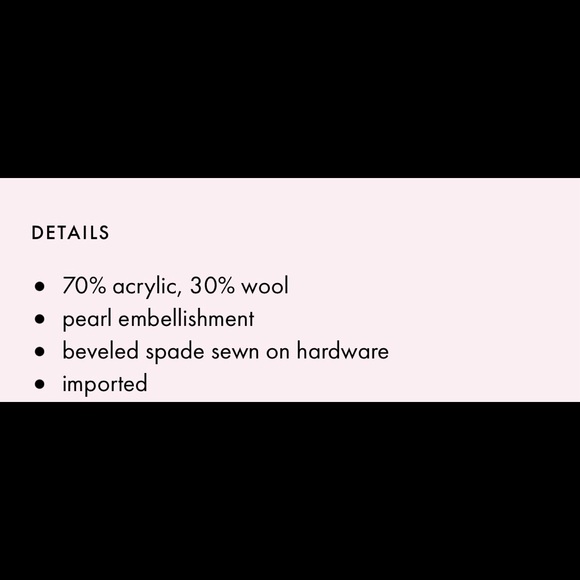 Kate Spade Embellished Pearl Beanie - Picture 3 of 3